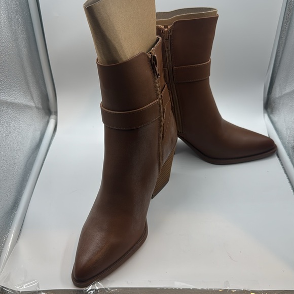 SOUL Naturalizer Womens Mocha Brown Mid-Calf Boots 7M - Picture 6 of 7